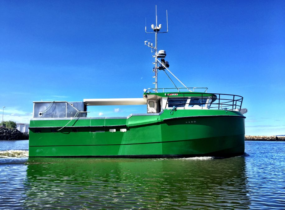 World's first electric fishing boat